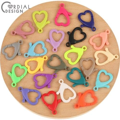 Cordial Design 20Pcs Acrylic Lobster Clasp/Jewelry Findings & Components/Hand Made/Clasps & Hooks/Jewelry Accessories/DIY Making
