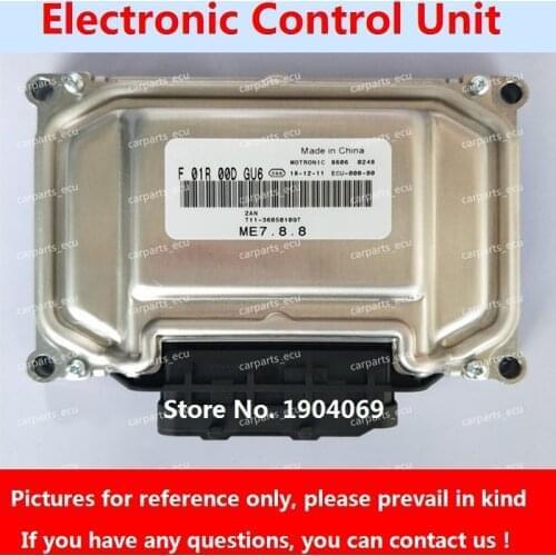 Engine Computer Board F01R00DC19 T11-3605010BM F01RB0DC19 ME7 ECU F01R00DGU6 F01RB0DGU6 T11-3605010GT For Chery Tiggo Car