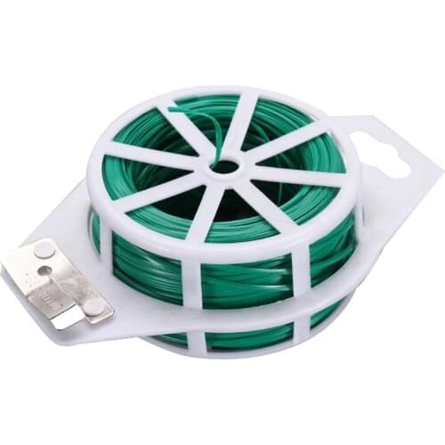 Multifunctional Plastic Steel Twist Tie Sturdy Reusable Garden Flower Plant Support Strap Tie Home Improvement Cable Ties