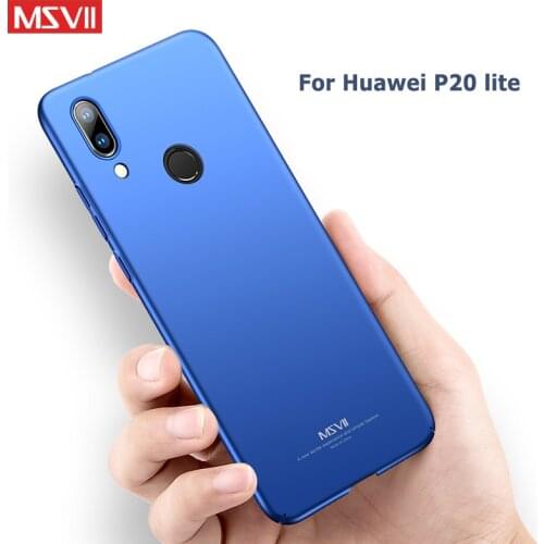 MSVII Cases For Huawei P20 Lite Case Cover For huawei p20 Pro Coque P 20 Plus Ultra Thin Hard PC Cover For huawei Nova 3E Cases