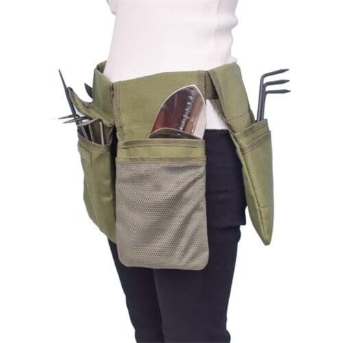 Multi-functional Electrician Tools Bag Waist Pouch Belt Storage Holder Organizer Pocket Gardening Tool Kit Carrier Pouch Bag