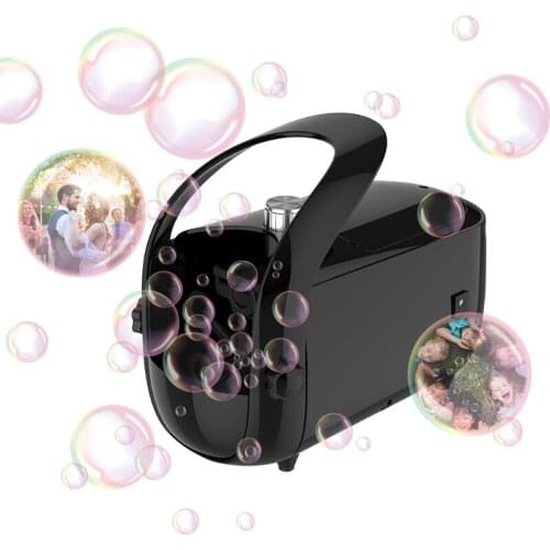 Portable Bubble Machine Bubble Maker Outdoor Play Toy Black Box Automatic Bubble Toy for Wedding Party 3000 + Bubbles