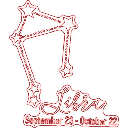 Libra Transparent Clear Silicone Stamp Seal for DIY scrapbooking photo album Decorative clear stamps