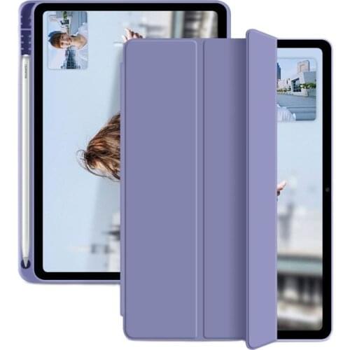 Silicone Case For Huawei Honor V6 10.4 KRJ-W09 Magnetic Stand Protective Tablet Cover Funda For Matepad 10.4 Case BAH3-AL00+film