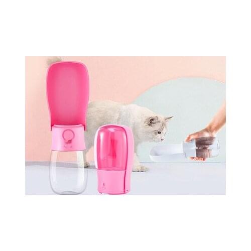 Foldable Pet Water Dispenser 280Ml Pet Travel Bottle Travel Portable Dog Water Bottle Cup Bowl for Puppy Cat Drinking