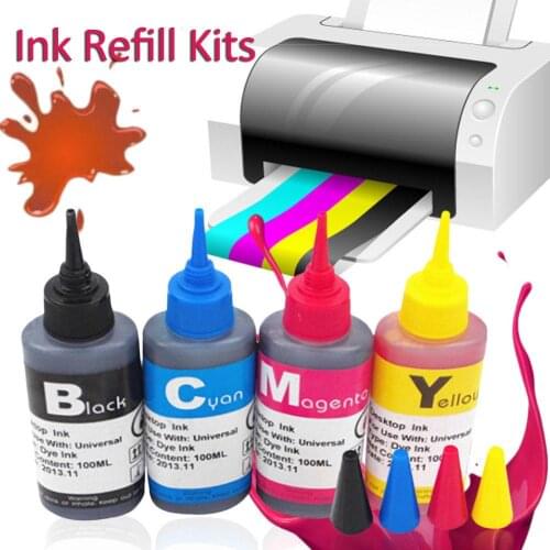 100ml Quick-Dry Bulk Ink Refill Replacement for HP 1050 1000 Printer Cartridge