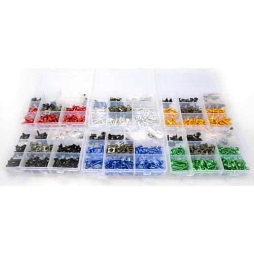 Universal Motorcycle Fairing Body Bolts Spire Screw Nuts For Yamaha YBR 125 YZF R1 R3 R6 R125 R25 TTR RSZ CBR600 YZF600 MT 03 25