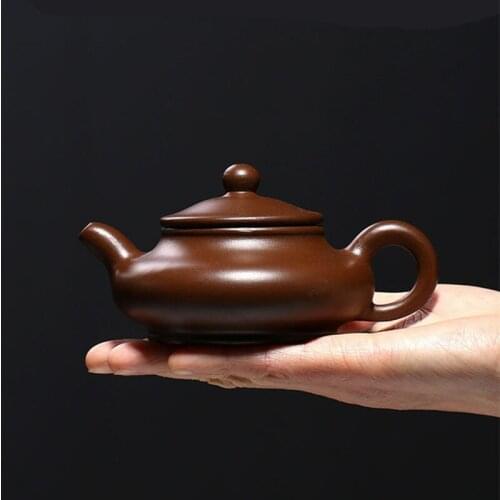 Yixing Teapot Tea Pot Filter Kettle Handmade Purple Clay Teaware Puer Tea Pots 150ml Customized Gifts Drinkware Set