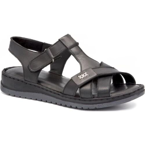 Gedikpaşalı ASY 20Y 223 BLACK Women Shoes Slippers-Sandals