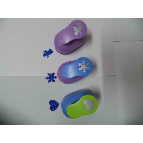 3pcs(2.5cm) angel,snowflower,heart shape craft punch Punch Craft Scrapbooking school Paper Puncher eva hole punch free shipping