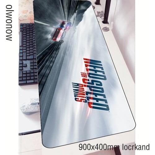 90x40cm Need for Speed mouse pad locked edge pad to mouse notbook computer mousepad gaming padmouse gamer to keyboard mouse mats