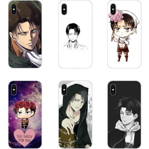 Anime Attack On Titan Levi Ackerman Accessories Phone Cover For Huawei Honor 4C 5C 6X 7 7A 7C 8 9 10 8C 8S 8X 9X 10I 20 Lite Pro