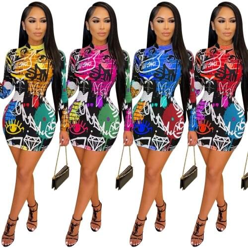 Capricornus Long Sleeve Summer Dresses