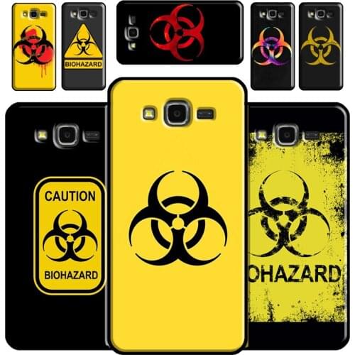 Biohazard Symbol Logo For Samsung Galaxy A3 A5 J1 2016 J3 J5 J7 2017 A6 A8 J6 J4 Plus J8 A7 A9 2018 Phone Case