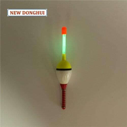 Newdonghui Balsa Wood Night Fishing Bobber Spring Float 1 x 6 inch Pan Fish Floats G5