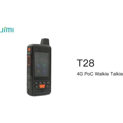 JIMI T28 real poc ptt Two way radio android smart phone GPS track security PTT phone walkie talkie live video