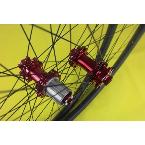 TOP 29er MTB XC carbon wheelset ENDURO ceramic bearing Powerway M32 straight pull wheels front 15mm rear 135mm 142mm SUPER LIGHT