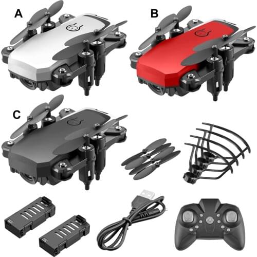 Lanbird LF606 Foldable Mini Drone Quadcopter One-Key Return Headless Mode Aircraft Toy with Remote Battery Gift for Kids