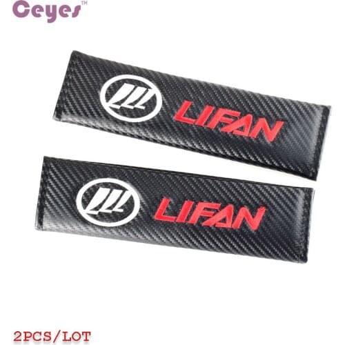 Ceyes Car Styling Carbon Auto Sticker Emblems Fit For Lifan 520 620 320 125CC X60 X50 Solano Smily Breez Accessories Car-Styling