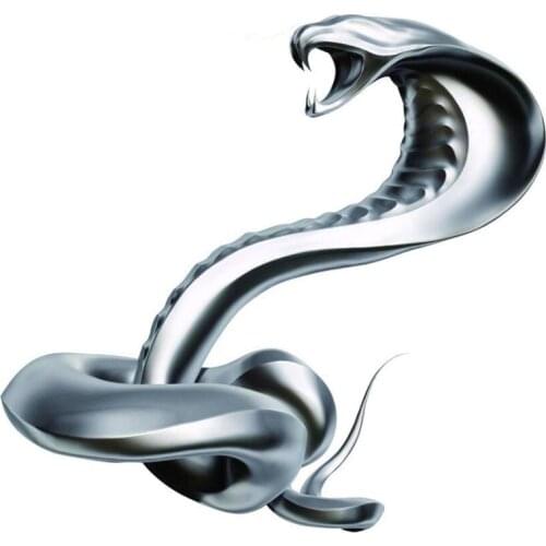 2PCS/Set 2019 New Personality Car Stickers New Eyes King Snake Car Stickers Car Accessories Auto Products Car Decoration Tz045