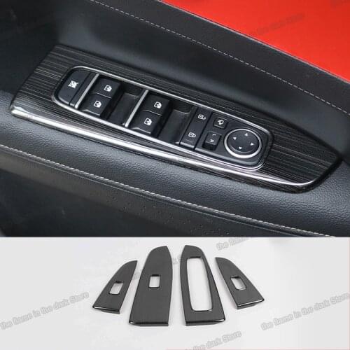 Lsrtw2017 Stainless Steel Car Window Lifter Control Panel Trims for Kia K3 Cerato Forte 2019 2020 2021 Accessories Auto