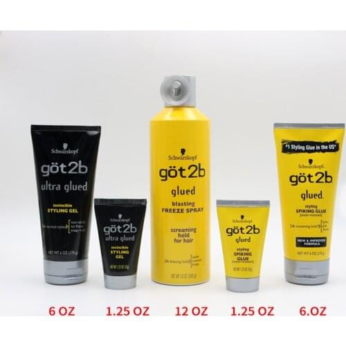 Water Resistant Got 2b Glued Styling Spiking Glue 1.25oz / 6oz
