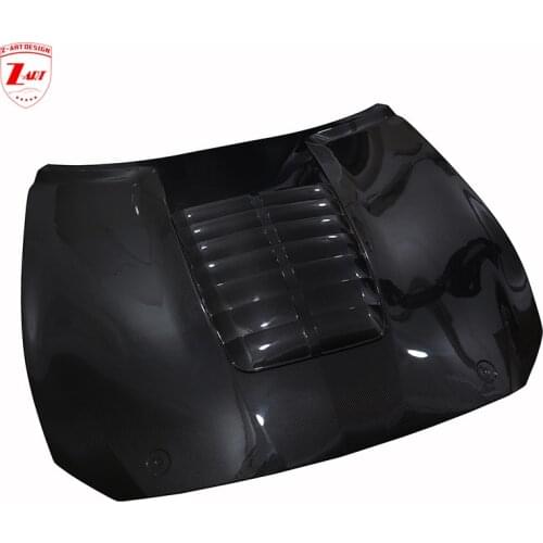 2015-2017 Z-ART for Mustang 2020 GT500 engine hood for Mustang carbon fiber engine bonnet GT500 engine cover for Mustang