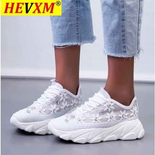 2020 Platform Sock Women Black Orange Green White Sneakers Chunky Shoes Trainers Casual Mesh Tennis Feminino Casual Shoes