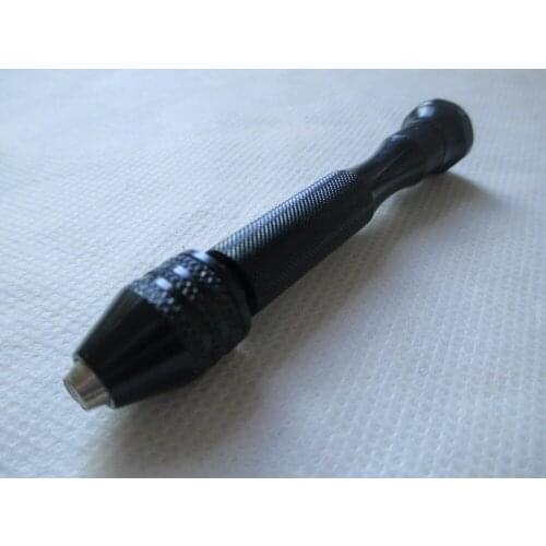 1PC Mini Hand Drill Reamer Chuck Clamp 0.3-4.0mm Jewelry Craft Hand Pin Hole Drill Jewelers Burs Wood Drilling