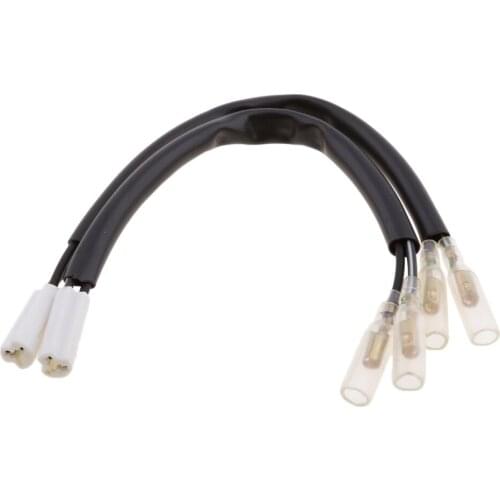 2pcs Turn Signal Adapters Plug for Yamaha YZF 600 R6 R1 1998-2012 FZ1 FZ6 FZ6R FZ8 Light Indicators