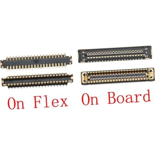 2Pcs Usb Charger Charging Dock Port Flex FPC Connector For Huawei Honor 20Lite 20 Lite Play3 Play 3 Contact On Board Plug 40pin