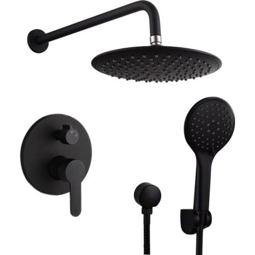 Accipiter Black Shower Systems