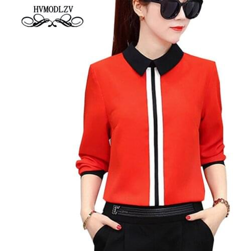 Красные блузки HVMODLZV China At AliExpress