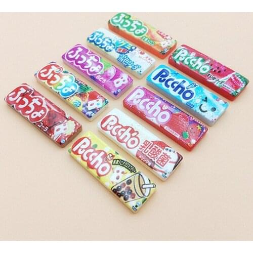 Kawaii Simulate fruit flavor Japaness candy FlatBack Resin diy Cabochon Scrapbook Crafts Decoration Parts Doll house Accessorie
