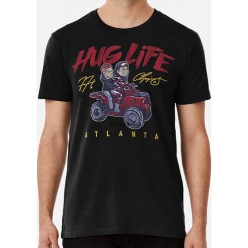 Men Shirt Hug life Atlanta Women tshirt