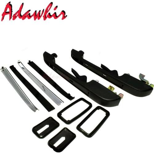 Outside Door Handle Rear Left Right 193839205 193839206 For VW Golf Jetta Quantum Rabbit Pickup Scirocco 1979 1980-1992