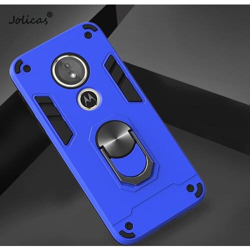 Half Wrapped Cases For Cover Moto E5 Play EU Magnetic Shockproof PC + TPU Case Coques Moto armor E5 Play US version Eurasian G6