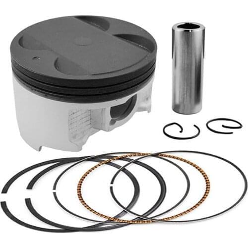 Motorcycle Bore Size STD ~+100 83mm~84mm Piston & Piston Ring Kit For Suzuki AN400 Burgman/Skywave 400 DL650 SV650 DR350