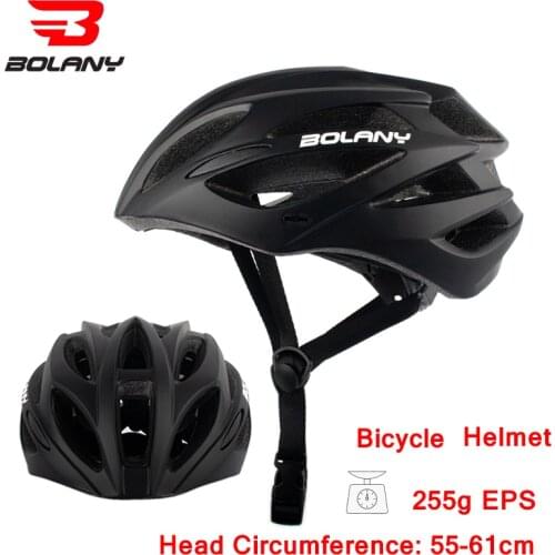 BOLANY Road Mountain Bike Helmet Breathable EPS Ultralight Integrally-molded Multi-color Sports Ventilated Riding Cycling Helmet