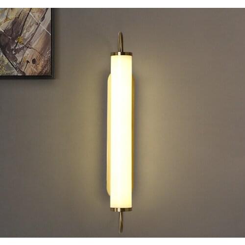 Vintage wall lamp iron aisle bedside bedroom espelho home deco