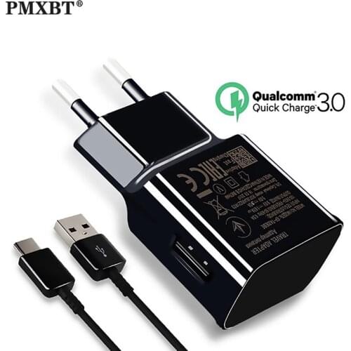 USB Charger 3A Quick Charge 3.0 EU US Wall Mobile Phone Charger Adapter for Samsung Galaxy A50 A70 S8 Xiaomi QC3.0 Fast Charging