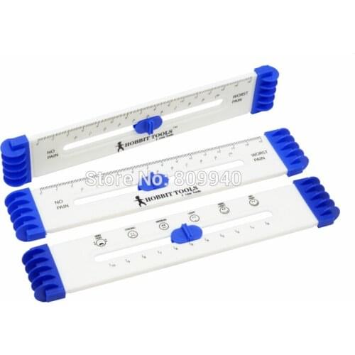 1pcs Pain scale ruler Pain Ache VAS Testing Record Scale Ruler Muscle Measure Gauges Tools