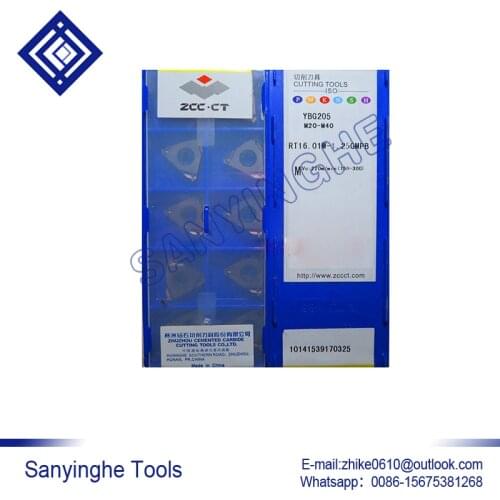 Free shipping high quality 10pcs/lots YBG201 RT11.01N-2.00GM cnc carbide turning inserts threading inserts