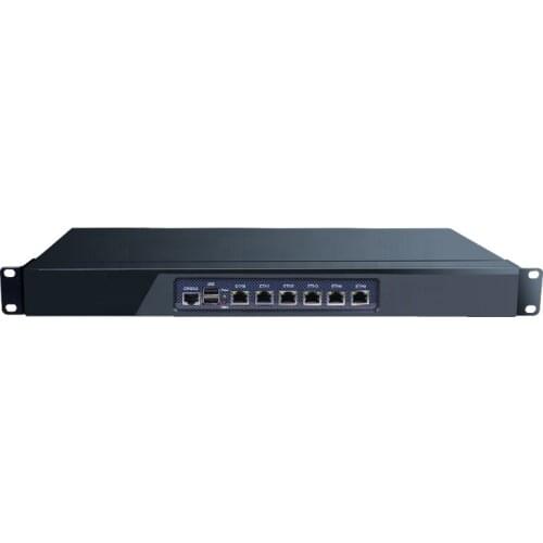 1U rack Pfsense firewall I3-3110M core I3 6 LAN I3-3110M dual core 4 thread 2.9G RAM 2G SSD 16G