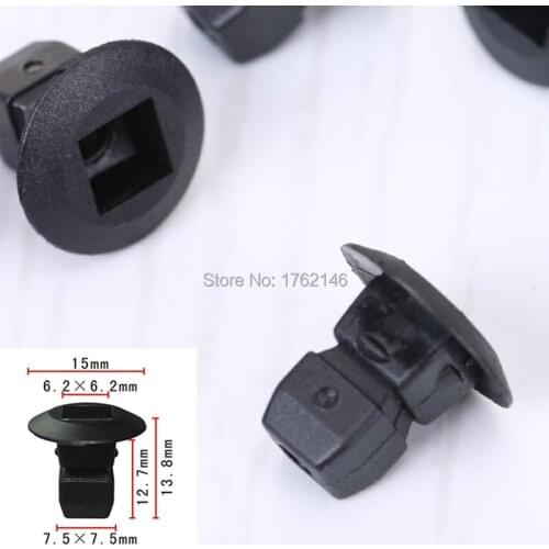 30PCS Grommet Expanding Lock Nuts Bumper Trim Shields Fastener Clips N90833801 For Caddy Golf