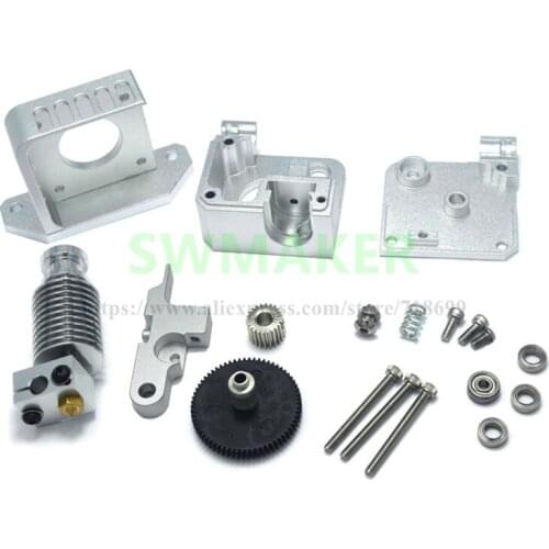 First generation - Standard Orientation 3D Printer Extruder E3D Titan Aero Feeder + E3D V6 Hot End