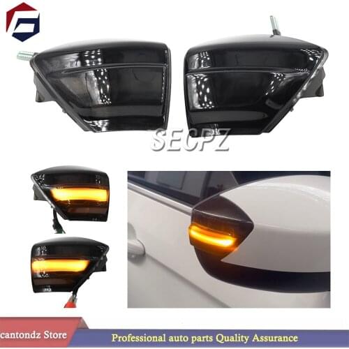 2x LED Flowing Rearview Side Wing Mirror Light Turn Signal Light Lamp Indicator for Ford S-Max 07-14 Kuga C394 08-12 C-Max 11-19