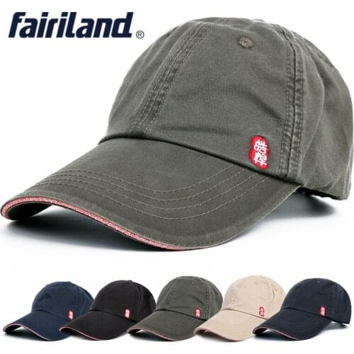 Camping Fishing Hat Men Cotton Baseball Cap 58-60cm Custom Fitted Hats Strapback Cap Basecap For Fishing Hiking Outdoor Sport
