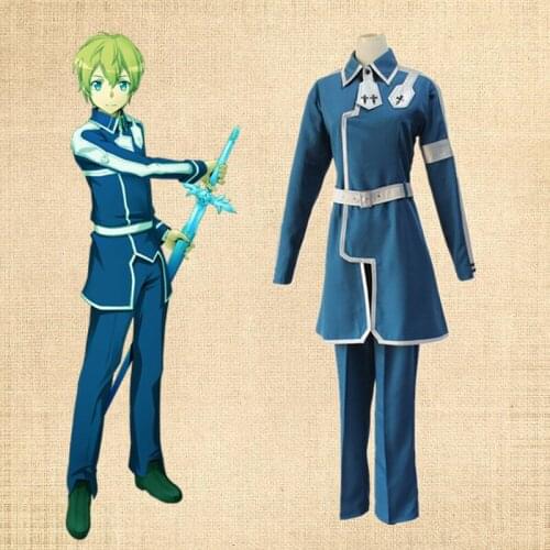 New Anime Sword Art Online: Alicization Cosplay Costume Eugeo Uniform Cosplay Costume Halloween Christmas Party Unisex Clothing