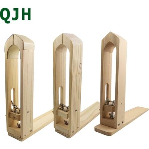 Leather sewing tools fixed hand sewing clip handmade crafts leather DIY sewing lace adjustable wooden sewing clip leather tool